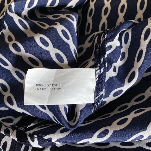 257. Gap Blue Chain Pattern Sundress NWT Size Medium - Picture 6 of 6